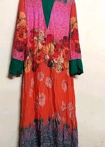 🌺Floral Gown...❤️💐
