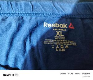 Reebok Blue Underwear