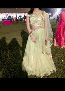 Green Lehenga