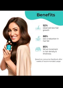 Pilgrim Redensyl And Anagain Advance Hair Growth Serum 100%working