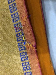 Yellow Saree With Blouse 5.5 Meter