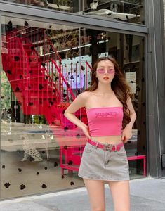 Pink Tube Top