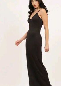 Elegant Black Maxi Dress