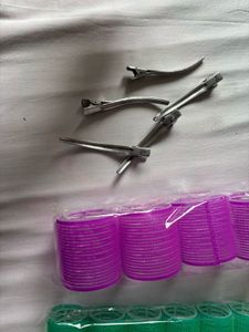 Hair Rollers with Clips