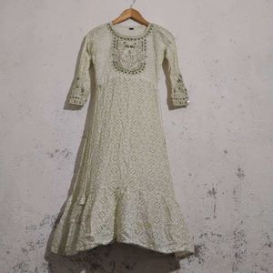 Elegant Embroidered Maxi Dress