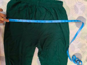 Smart Elephant Printed Green Pant Suit In Xl Size