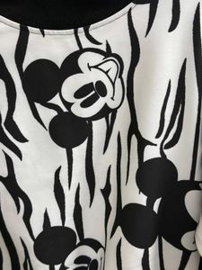 Mickey Mouse Print crop Top