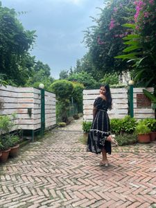 Floral Print Midi Dress