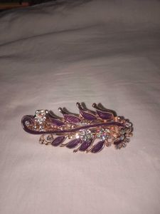 Elegant peacock Hair Clip