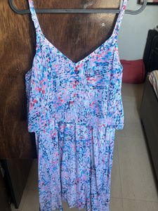 Short knee length dress for teens