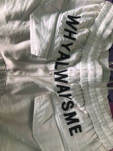 White Cargo Pants