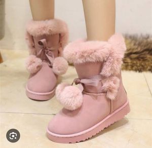 Fur Slipper Boots