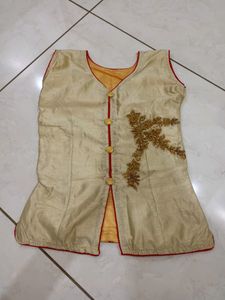 Ethnic Crop Top For Girls