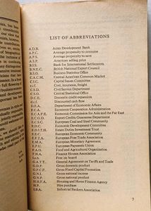A dictionary of economics
