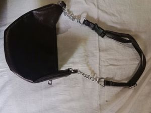 Classy black waist bag
