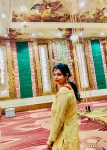 Off shoulder Glittery Golden Partywear Kurti