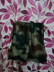 Camo Print Shorts