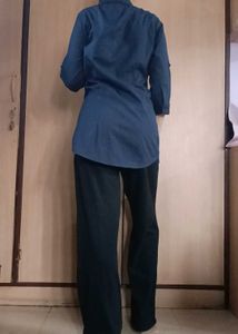 Navy Blue Shirt