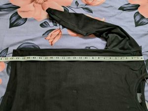 Black Full Sleeves T- Shirt