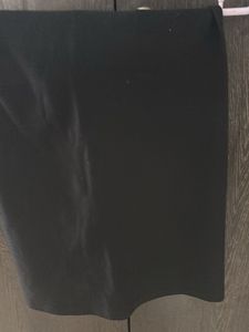 Black formal skirt