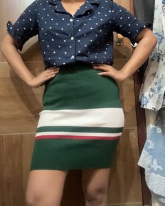 Cute Woollen Pencil Skirt