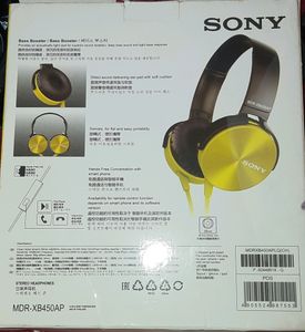 SONY MDR-XB450AP Stereo Headphones