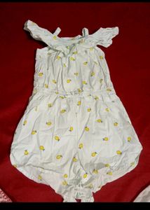 Combo Of Zara Frock,Calvin Klein Nd Stylish Romper