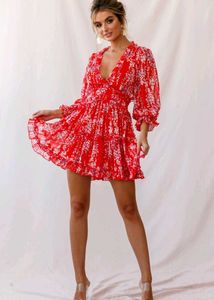 Bohemian Dress - Backless Ruffles Dres