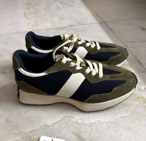 SOLEPLAY WESTSIDE OLIVE SUEDE SNEAKERS 41