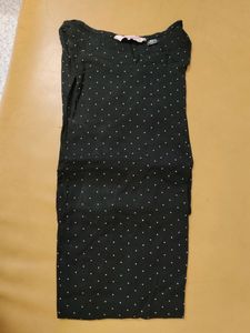 Black Polka Kurti