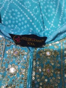 Women Kurti Salwar Dupatta Set Xxl Size