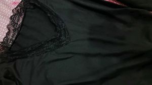 Black Long Sleeve Lace Top