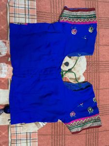 Navy Blue Saree