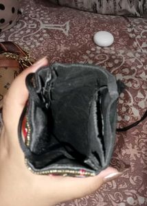 Embroidered Camel Phone Bag