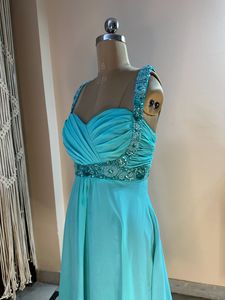 Green Embellished Skater Dress