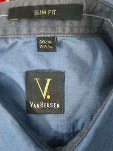 Van Heusen Blue Dress Shirt