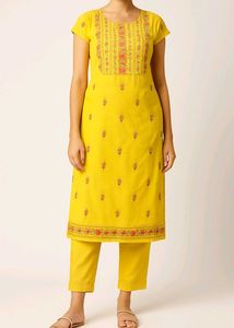 Yellow Kurta Set