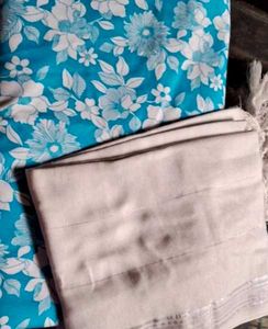 Suit and Bottom Floral Cotton Fabric 5 meter with