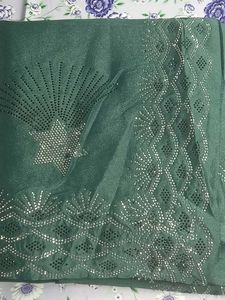 Green Embellished Saree