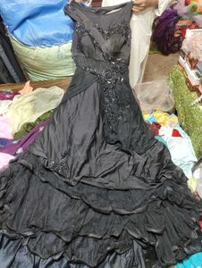 embroidery gown
