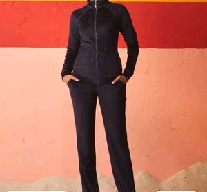 Stylish Navy Blue Co-ord Set