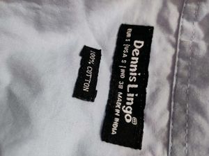 Dennis Lingo Blue Shirt 38 inch S Size