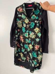 Buttoned High-Low Kurti