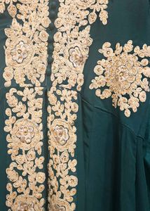 Festive  Green Kurta And Lower