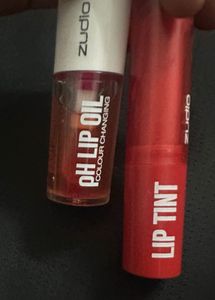 lip gloss and tint