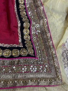 Pure Chiffon Lehenga Style Saree