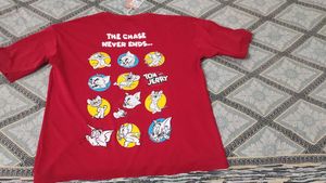 Tom and Jerry Red T-Shirt
