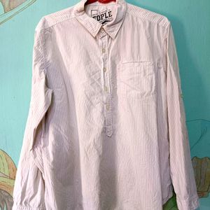 People White Stripped Shirt