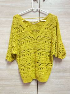 Hollow Knit T-shirt