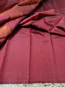 Maroon Artsilk Saree